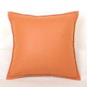 Science and technology cloth light luxury Nordic square bedroom sofa cushion cushion modern simple cushion waist pillow solid orange large cushion