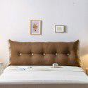 Korean velvet bedside cushion simple lace type bed back removable washable non deformable large pillow double soft bag 