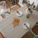 Cloth Dad American style pastoral crochet cover table cloth woven tablecloth hollowed out tablecloth tassel table mat spot wholesale 