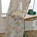 [Linglong] Curtain cloth directly supplied by the manufacturer Modern rural American style polyester cotton printed curtain screen 