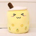 Simulated fruit milk tea cup pillow plush toy large pearl milk tea doll doll gift cross-border trade 