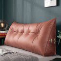 Nordic triangle bedside cushion large backrest tatami soft bag removable washable bed pillow waist protection sofa backrest cushion 