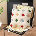 Nordic ins net red embroidery pillow pillow cover sitting room sofa cushion model room pillow modern luxury 