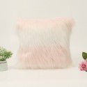 Amazon ins wind plush pillow case beach imitation wool rectangular bedside cushion sofa cushion cushion pillow case 