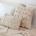 Spot Bohemian tufted pillowcase Nordic simple cotton waist pillow ins model room sofa cushion waist pillow 