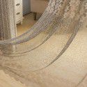 Package mail, light transmission, hazy transmission, screen curtain, small and fresh embroidered screen, dense white screen curtain, bedroom, floating window, balcony