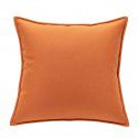 Science and technology cloth light luxury Nordic square bedroom sofa cushion cushion modern simple cushion waist pillow solid orange large cushion