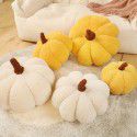Nordic ins small pumpkin pillow girls sofa sitting room cushion bedside pillow float window decoration 