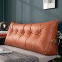 Nordic triangle bedside cushion large backrest tatami soft bag removable washable bed pillow waist protection sofa backrest cushion 