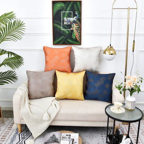 New light luxury manufacturers wholesale office sofa pillow, hip protector, backrest, bedside pillow 