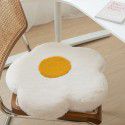 New style slow rebound egg flower egg flower creative cushion imitation rabbit hair plush memory cotton cushion wholesale generation 