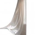 Lexuan Xiu's new Japanese style log style half shading curtain imitating cotton and linen bedroom cream colored window screen curtain simple curtain