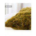 Dolly Rex Rabbit Hair Throw Pillow ins Net Red Solid Olive Green Living Room Sofa Backpack Bedroom Cushion 