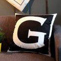 Nordic pillow sofa office waist bedside velvet pillow cover does not include home fabric home textile home decoration cushion 