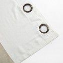 Simple linen splicing curtains, solid color, blackout curtains, living room, bedroom, curtains, finished products, multi color, optional 