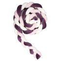 Ins Nordic children's room decoration DIY weave fried dough twist bed surround Danish Knot long tie ball pillow 