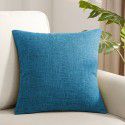 Manufacturer's direct sales of solid color linen cushion sofa bed cushion plain color thickened cushion cushion cushion cushion pillow cover 