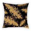 Pattern Line Gold Throwing Pillow Cover Digital Printing Simple Pillow Cover Cross border Best Backrest Home Fabric Cushion 
