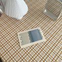 Checked tablecloth ins, Korean blogger, matching cloth, vintage background cloth, photographing props, cloth, picnic mat, wholesale by manufacturers 