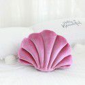 Japanese franc shell style plush throw pillow ins Nordic decorative sofa pillow cushion bed cushion 