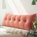 Bed back, bedside cushion, pillow, rectangular large backrest, sofa, waist protector, soft bag, bedroom tatami, removable and washable 