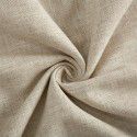 Simple linen splicing curtains, solid color, blackout curtains, living room, bedroom, curtains, finished products, multi color, optional 