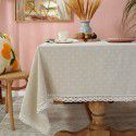 Cloth Dad Table Cloth Pastoral Cotton Linen Daisy Printing Rectangular Table Cloth Tea Table Cover Cloth Tassel Table Cloth Factory 