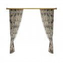 Nordic style curtains, living room, bedroom, cotton and linen blackout curtains, customized modern simple curtain cloth printing, new model 2021 