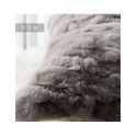 Dolly Rex Rabbit Hair Throw Pillow ins Net Red Solid Olive Green Living Room Sofa Backpack Bedroom Cushion 