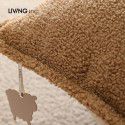 Lamb Plush Throw Pillow ins Living Room Autumn and Winter ins Wind Throw Pillow Sofa Living Room Cushion Float Window Headrest Pillow Case 