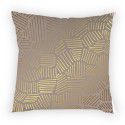 Pattern Line Gold Throwing Pillow Cover Digital Printing Simple Pillow Cover Cross border Best Backrest Home Fabric Cushion 