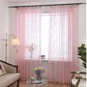 145 Korean lace gauze curtain with wavy edge, both sides of wavy German curtain, warp knitted gauze table cloth, bed curtain, bed curtain, spot wholesale