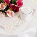 Manufacturer wholesale tablecloth modern Chinese style satin lace tablecloth lace tea table long tablecloth wholesale 