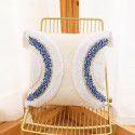 Amazon New Bohemian Geometric Tufted Pillow Case Home Fringe Cushion Home Stay Simple Waist Pillow 