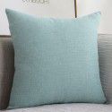 Thickened cotton and linen pillow, living room, sofa, bedside cushion, office back cushion, waist pillow, pillow cover, without core 
