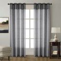 Simple linen splicing curtains, solid color, blackout curtains, living room, bedroom, curtains, finished products, multi color, optional 