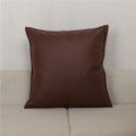 Science and technology cloth light luxury Nordic square bedroom sofa cushion cushion modern simple cushion waist pillow solid orange large cushion