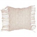 Retro Bohemian Throw Pillow Handwoven Throw Pillow Sofa Cushion Cover Throw Pillow Cover Knitted Tassel Bedroom Waist Pillow 