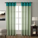 Simple linen splicing curtains, solid color, blackout curtains, living room, bedroom, curtains, finished products, multi color, optional 