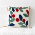 Amazon New Bohemian Geometric Tufted Pillow Case Home Fringe Cushion Home Stay Simple Waist Pillow 