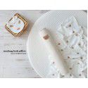 INS bear baby cylindrical bed surround baby anti-collision side sleeping pillow clip leg pacify pillow removable and washable 