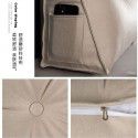Nordic triangle bedside cushion large backrest tatami soft bag removable washable bed pillow waist protection sofa backrest cushion 
