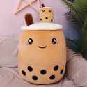 Simulated fruit milk tea cup pillow plush toy large pearl milk tea doll doll gift cross-border trade 