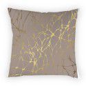 Pattern Line Gold Throwing Pillow Cover Digital Printing Simple Pillow Cover Cross border Best Backrest Home Fabric Cushion 