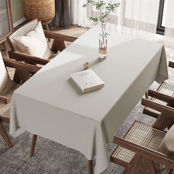 Spot Nordic ins style solid leather tablecloth, light luxury, high-grade, waterproof, oil proof, wash free tablecloth, tea table mat 