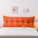 Korean velvet bedside cushion simple lace type bed back removable washable non deformable large pillow double soft bag 