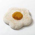 New style slow rebound egg flower egg flower creative cushion imitation rabbit hair plush memory cotton cushion wholesale generation 