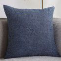 Thickened cotton and linen pillow, living room, sofa, bedside cushion, office back cushion, waist pillow, pillow cover, without core 