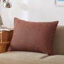 Solid color waist pillow sofa pillow thickened linen cushion living room large 607080 rectangular pillow headboard 