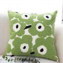 Spring New Love Pillow Cover Net Red Flower Cushion Cover Living Room Sofa Bed Pillow White Cloud Waist Pillow 